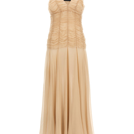Giovanni Bedin Multicolor Silk Long Dress Giovanni Bedin