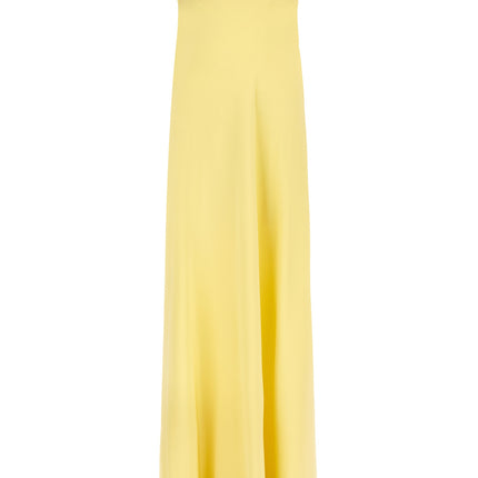 Giovanni Bedin Bicolor Silk Long Dress Giovanni Bedin