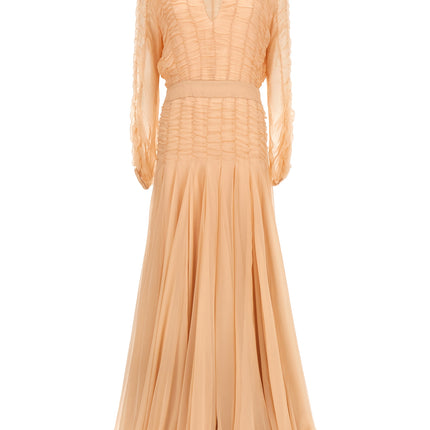 Giovanni Bedin Multicolor Cotton Long Dress Giovanni Bedin