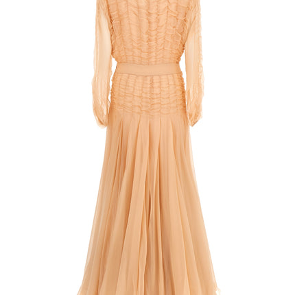 Giovanni Bedin Multicolor Cotton Long Dress Giovanni Bedin