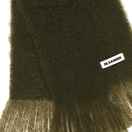 Jil Sander Bicolor Wool Scarf Jil Sander