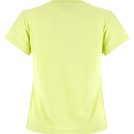 Ganni Bicolor Cotton T-Shirt Ganni