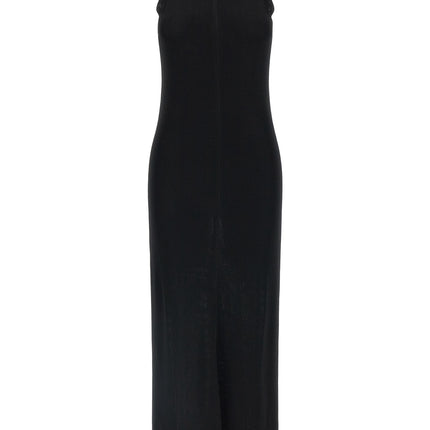 Loulou De Saison Black Viscose Long Dress