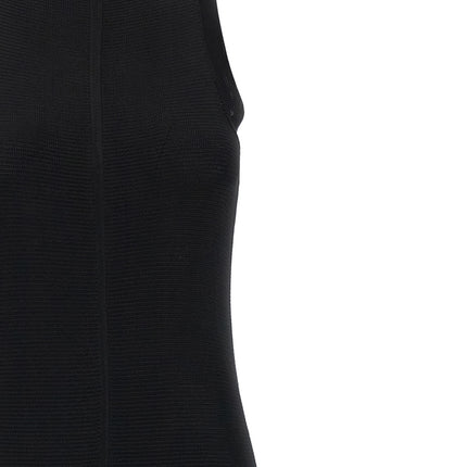 Loulou De Saison Black Viscose Long Dress