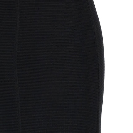 Loulou De Saison Black Viscose Long Dress
