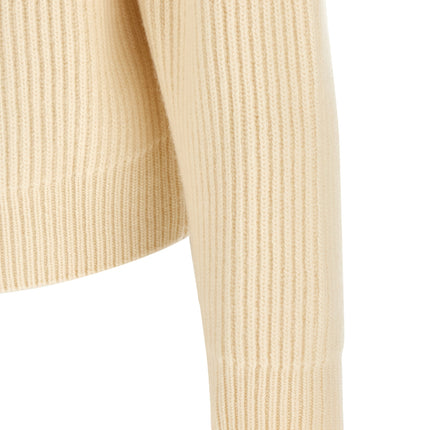 Jil Sander White Wool Cardigan Jil Sander