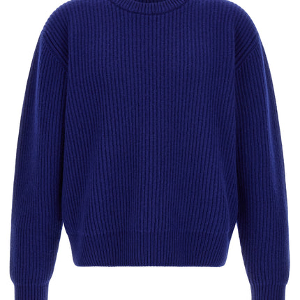 Jil Sander Blue Wool Cardigan Jil Sander