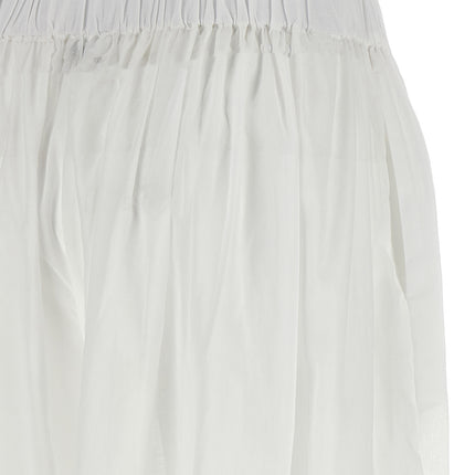 The Andamane White Cotton Casual Pants