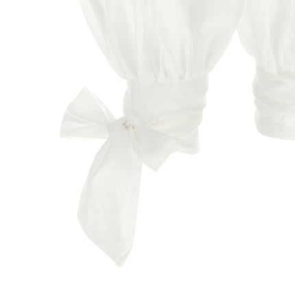 The Andamane White Cotton Casual Pants