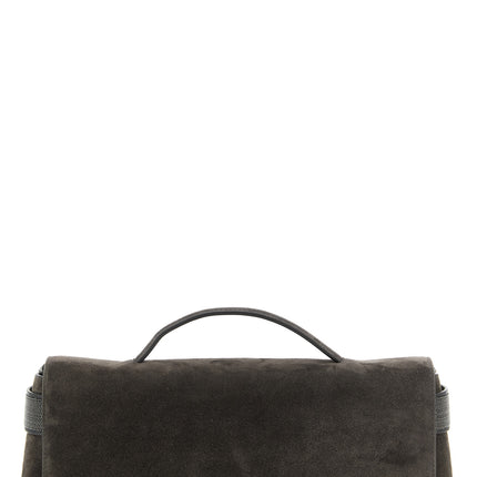 Brunello Cucinelli Brown Calfskin Clutch Bag Brunello Cucinelli