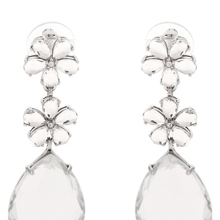 Self-Portrait Silver Brass Earrings Self-Portrait