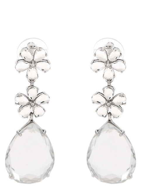 Self-Portrait Silver Brass Earrings Self-Portrait