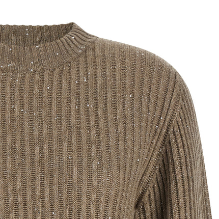 Brunello Cucinelli Beige Cashmere Cardigan Brunello Cucinelli