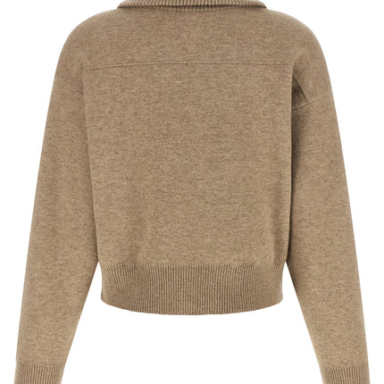 Brunello Cucinelli Beige Cashmere Cardigan Brunello Cucinelli
