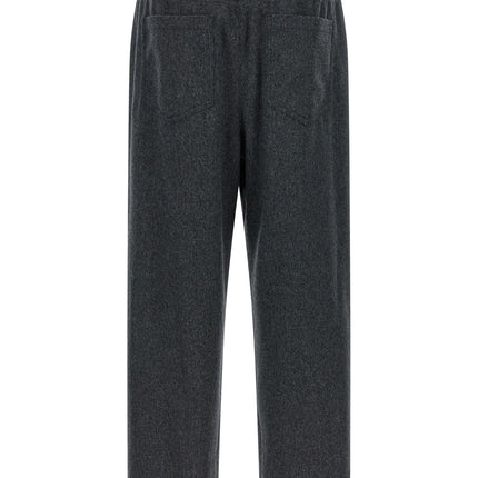 Brunello Cucinelli Gray Wool Pants Brunello Cucinelli