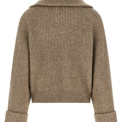 Brunello Cucinelli Beige Cashmere Cardigan Brunello Cucinelli