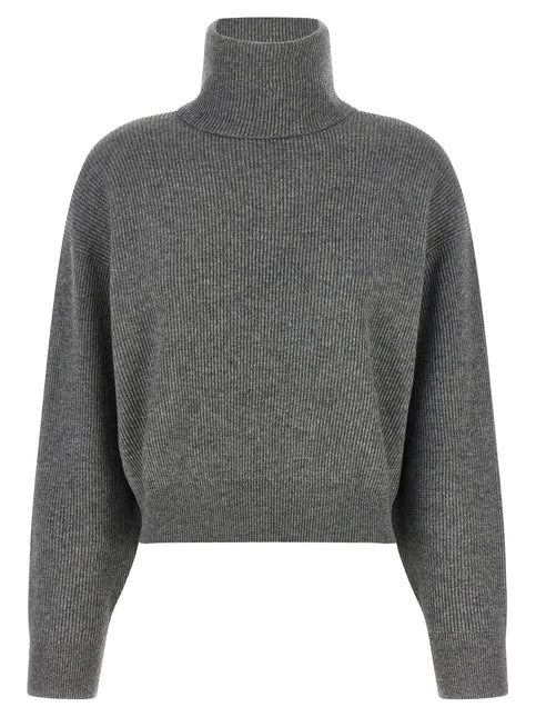 Brunello Cucinelli Gray Virgin Wool Cardigan Brunello Cucinelli