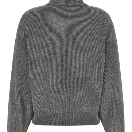 Brunello Cucinelli Gray Virgin Wool Cardigan Brunello Cucinelli
