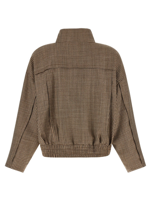 Brunello Cucinelli Brown Virgin Wool Jacket Brunello Cucinelli
