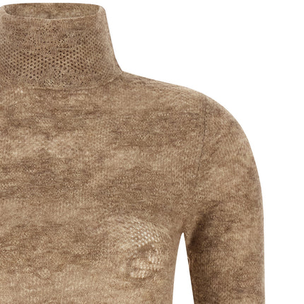 Brunello Cucinelli Beige Silk Cardigan Brunello Cucinelli