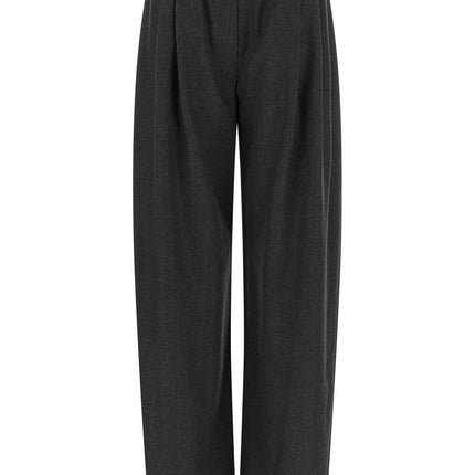 Brunello Cucinelli Gray Virgin Wool Casual Pants Brunello Cucinelli
