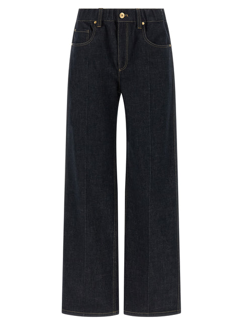 Brunello Cucinelli Blue Cotton Jeans Denim Brunello Cucinelli