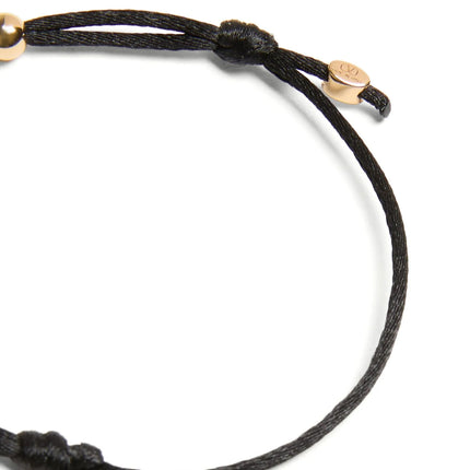 Valentino Garavani Black Polyester Bracelet Valentino Garavani