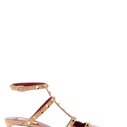 Valentino Garavani Multicolor Calfskin Mid Heel Pumps Valentino Garavani