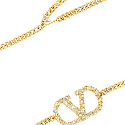 Valentino Garavani Gold Brass Belt Valentino Garavani