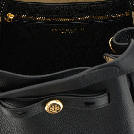 Tory Burch Black Cowhide Handbag Tory Burch