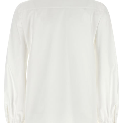 Valentino Garavani White Cotton Blouse Valentino Garavani
