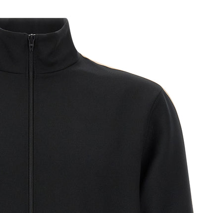 Valentino Garavani Black Polyester Sweatshirt Valentino Garavani