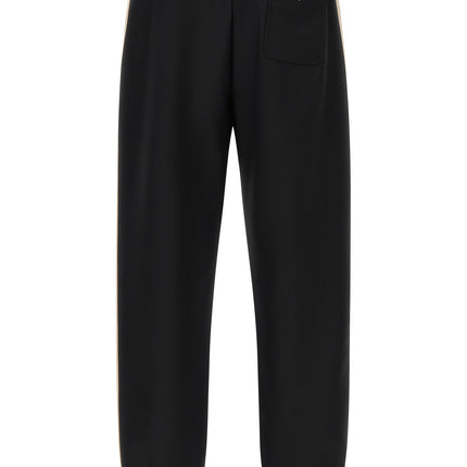 Valentino Garavani Black Polyester Athletic Pants Valentino Garavani