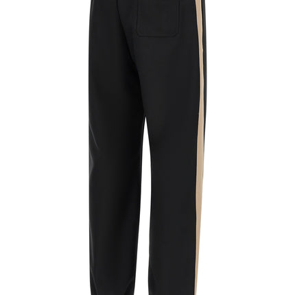Valentino Garavani Black Polyester Athletic Pants Valentino Garavani