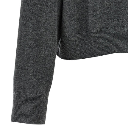 Brunello Cucinelli Gray Cashmere Cardigan Brunello Cucinelli