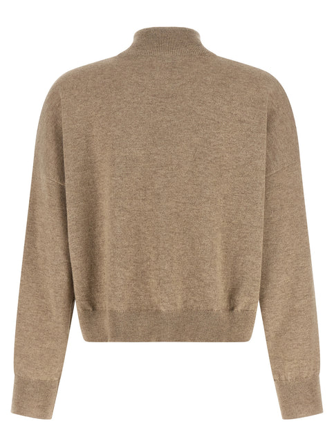 Brunello Cucinelli Beige Cashmere Cardigan Brunello Cucinelli