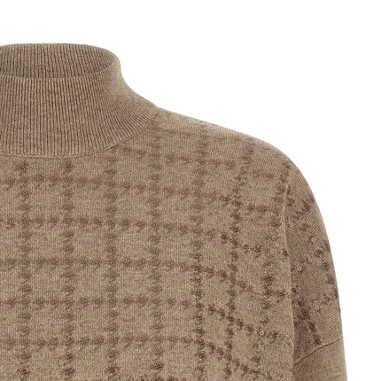 Brunello Cucinelli Beige Cashmere Cardigan Brunello Cucinelli