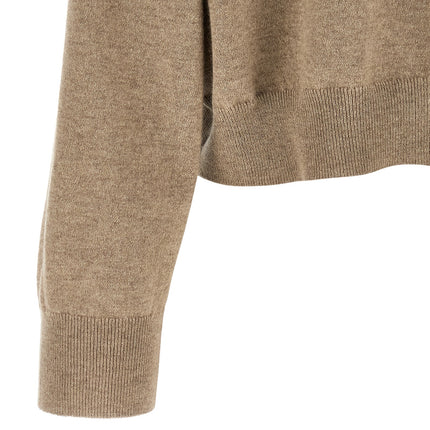 Brunello Cucinelli Beige Cashmere Cardigan Brunello Cucinelli