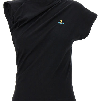 Vivienne Westwood Black Cotton T-Shirt Vivienne Westwood