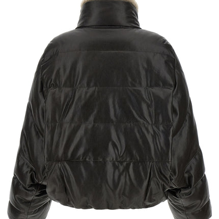 Brunello Cucinelli Brown Lamb Leather Leather Jacket