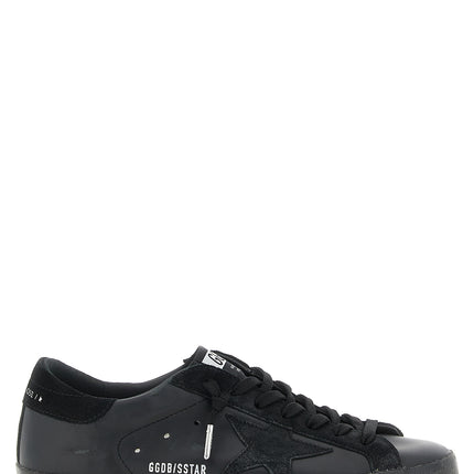 Golden Goose Black Cowhide Low Top Sneakers