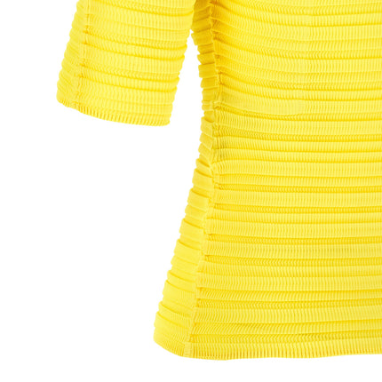 Issey Miyake Bicolor Polyester Blouse Issey Miyake