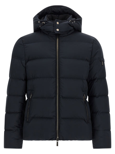 MooRER Blue Wool Bomber