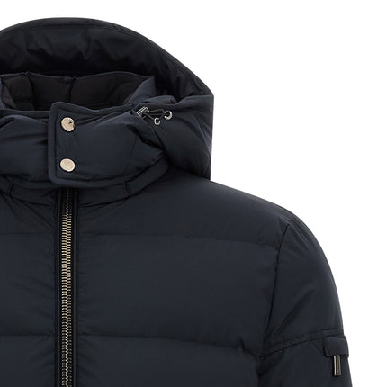 MooRER Blue Wool Bomber MooRER