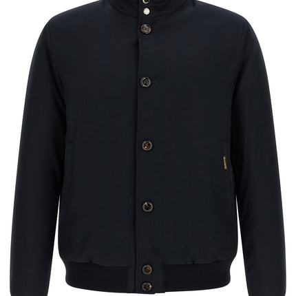 MooRER Blue Wool Bomber MooRER
