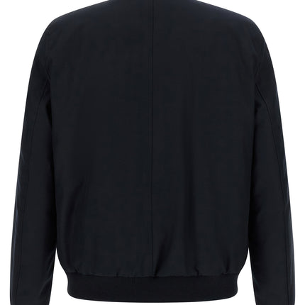 MooRER Blue Wool Bomber MooRER