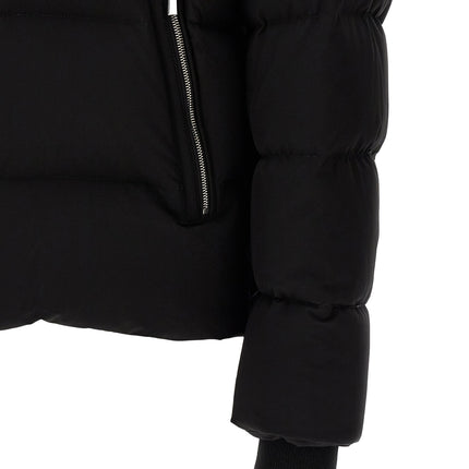 MooRER Black Wool Bomber MooRER