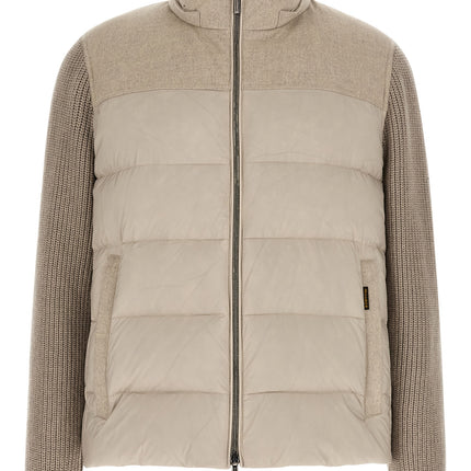 MooRER Beige Wool Full-Length Jacket MooRER