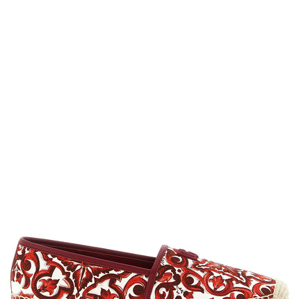 Dolce & Gabbana Multicolor Cotton Espadrilles Dolce & Gabbana