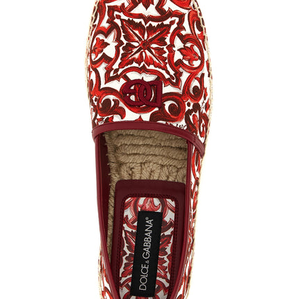 Dolce & Gabbana Multicolor Cotton Espadrilles Dolce & Gabbana